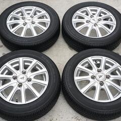 ◯155/65R13◯2020年製溝有り◯ノーマルタイヤアルミホ...