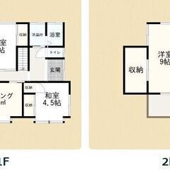 築上町貸家。ペット可、ＤＩＹ可。