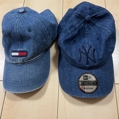 ニューエラ　tommy キャップ　デニム