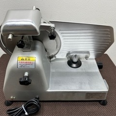 テンポス　業務用　ミートスライサー　回転刃２５㎝　厨房　飲食店　２０１９年製　TBMS-250N