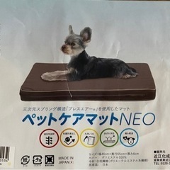 ペットケアマットNEO Sサイズ＜ベージュ＞