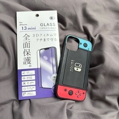 iPhone13mini スマホケース 液晶ガラスフィルム