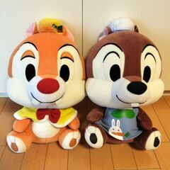 【ネット決済】ディズニーランド　チップとデール　ぬいぐるみ