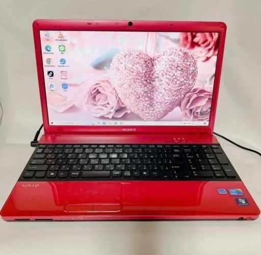 VAIO　新品SSD256GB/webカメラ搭載　ピンク　メモリ8GB  Core3