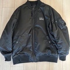 BLACK IS BEAUTIFUL DOWN BOMBER JACKET