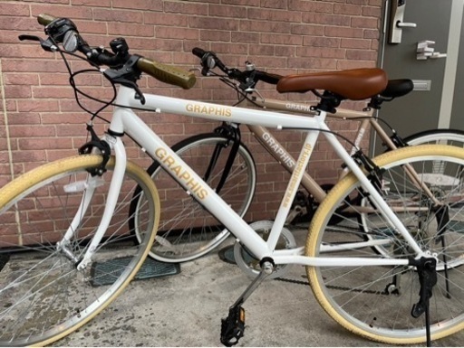 自転車 クロスバイク　26インチ　2台