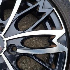 軽乗用車用　和道桜　5分咲き　15インチアルミホイール4本セット　タイヤおまけ付き