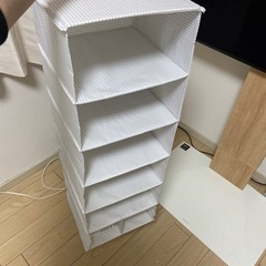 IKEA クローゼット収納　バック帽子収納　