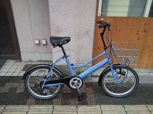 APRES MIDI[アプレミディ]20吋 コンパクト自転車 外装6段/ブルー