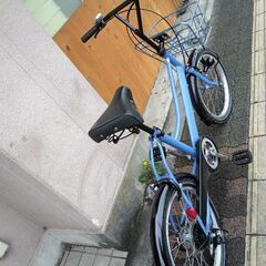 APRES MIDI[アプレミディ]20吋 コンパクト自転車 外装6段/ブルー