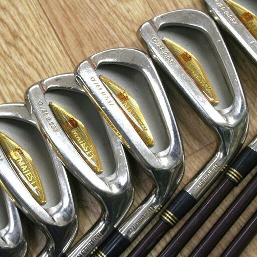 MAJESTY σ/Et 0.537 King cavity MAG350-FACE アイアンセット 3I~9I/PW