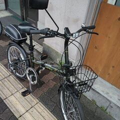 JEFFREYS[ジェフリーズ]AMADEUS(アマデウス) 20吋折り畳み自転車 外装6段/マットググリーンカモフラージュ