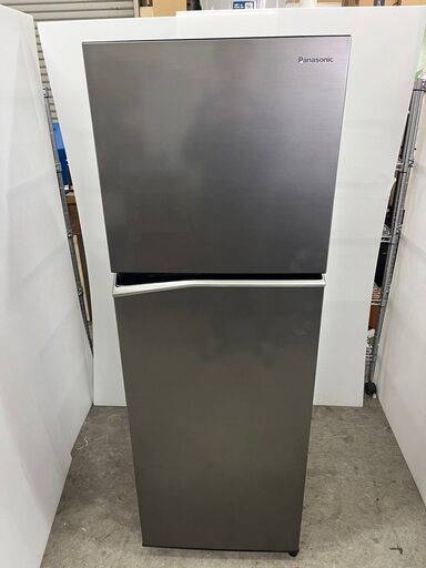 【D-184】Panasonic 冷蔵庫 NR-B252T-H 2023年製 中古 激安 シルバーカラー 通電確認済