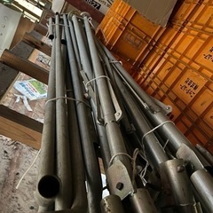 テントの骨組み