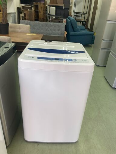 【リサイクルショップ　ピカソ　小松原】★分解洗浄済み★YAMADA SELECT ヤマダセレクト 洗濯5.0kg 全自動洗濯機 2017年製 YWMT50A1★3484★