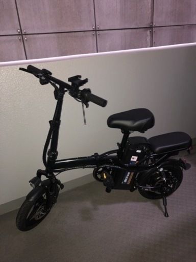 屋内保管！美品！！フル電動自転車　モペット　ひねちゃ
