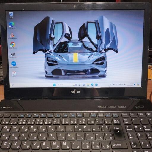 【成約 4/24 20時 お渡し予定】富士通 LIFEBOOK i7 SSD Blu-ray ノートパソコン Windows11 Office