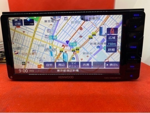 ⭐︎美品⭐︎KENWOOD KENWOOD 美品2024春地図 MDV-D404BTW 新品バック 