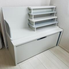 家具 オモチャ　棚　本