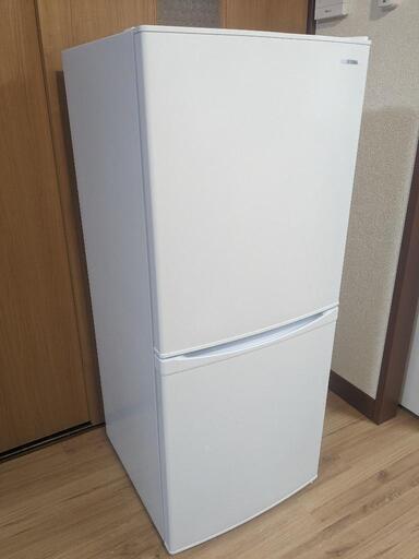 ■　冷蔵庫、142Ｌ、2021年、IRIS、引出し式冷凍庫、山梨県甲斐市