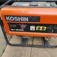 取引中】工進 KOSHIN エンジン発電機 ガソリン