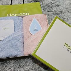 新品未使用 1秒タオル hotman  ヘアバスタオル 2Pセッ...