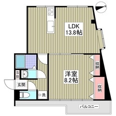 🏢安心の叶えRoom✨『1LDK』練馬区高松✨🉐 フリーレント1...