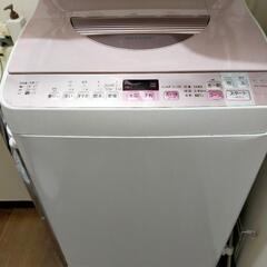 値下!SHARP 5.5kg 洗濯機2017年製　シャープ 簡易...