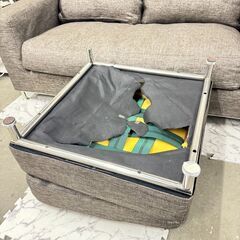 なあた W 17282 3人掛け布張りソファ カウチソファ ◇大阪市内・東大阪市他