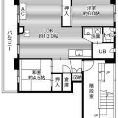 ◆敷金・礼金が無料！◆ビレッジハウス大成1号棟 (203号…