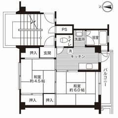 ◆敷金・礼金が無料！◆ビレッジハウス田布施2号棟 (203号室)