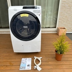 宇都宮市内無料お届け！HITACHI ドラム式洗濯乾燥機 10....