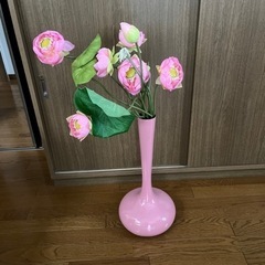 造花　プラスチック花瓶