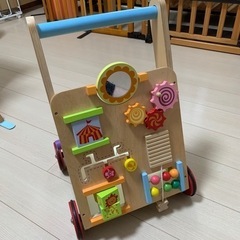 エデュテ　手押し車　ベビーファーストウォーカー　おもちゃ おもち...