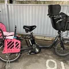 お話し中 自転車 電動アシスト自転車