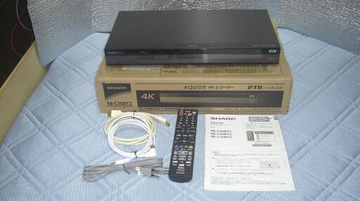 AQUOS-Blu-rayレコーダー4K　中古品
