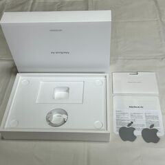 【ネット決済】MacBook Air 取扱説明 シール付 空箱