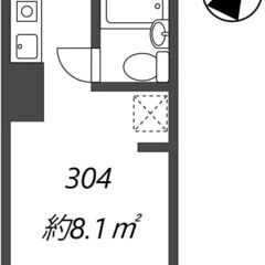 【家具家電付き】【敷金・礼金・仲介手数料なし】花月総持寺駅から7...