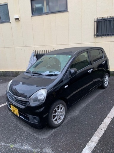 中古車ダイハツミライース2015年　黒