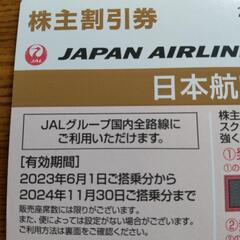 JAL 株主割引券