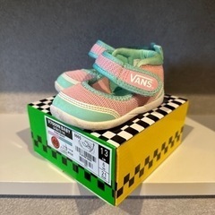 Vans バンズ　キッズサンダル　ピンク　13cm