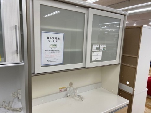 【トレファクラパーク岸和田店】レンジボードガラス扉付入荷いたしました。