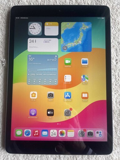 iPad 第９世代 10.2インチA2602 Wi-Fi silver ６４GB  バッテリー９１% 　012