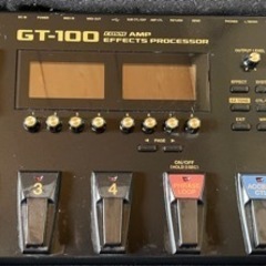 Boss gt-100 ペダル