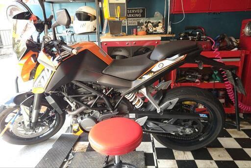 【KTM DUKE200ABS動画あり