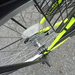 POGGIALI 26インチ 軽快車  イエロー （217）