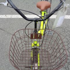 POGGIALI 26インチ 軽快車  イエロー （217）