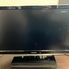 19インチ　テレビ　東芝