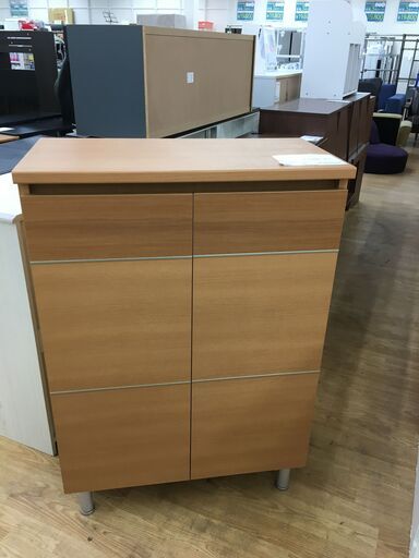 ★ジモティ割あり★  シューズボックス  W72×D38×H105 クリーニング済み SJ5513