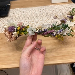 【5月２日まで】花冠（ハンドメイド）　ブートニア　フォトウェディング